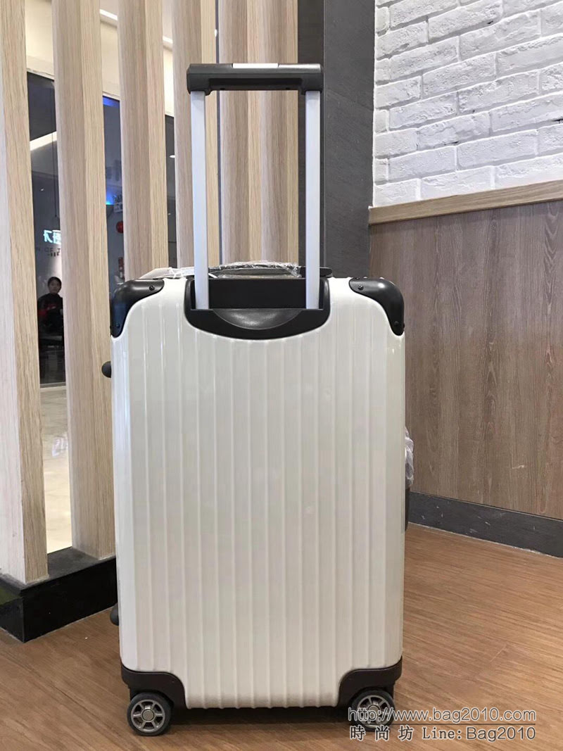 RIMOWA日默瓦 Limbo Crème 限量旅行箱系列 堅固鋁合金框架 品牌專利四輪運轉系統 高端拉杆箱  xbt1090